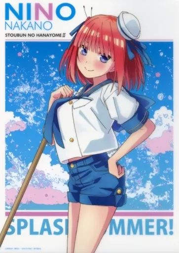 五等分の花嫁展　クリアポスター　当選品　中野二乃 五等分の花嫁展 クリアポスター 当選品 中野二乃