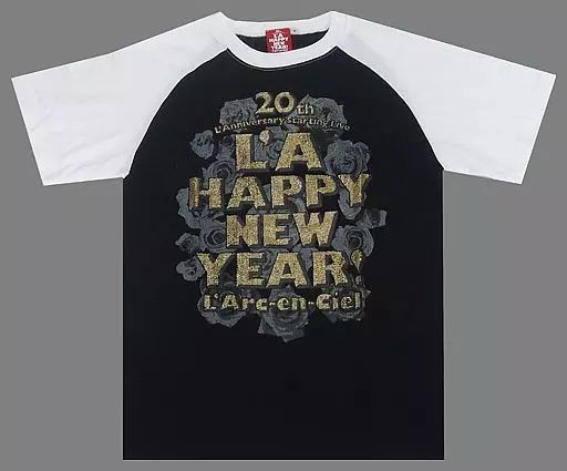 中古】Tシャツ(男性アイドル) L'Arc～en～Ciel ロックTシャツ ブラック