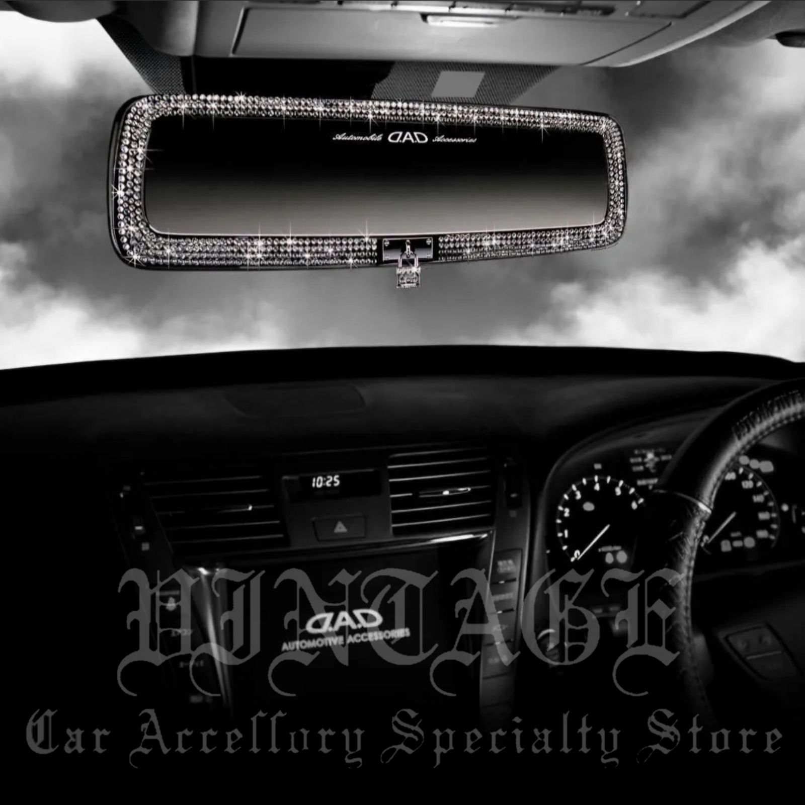 D.A.D LUXURY ミラー タイプEXEパドロック クリスタル DAD ギャルソン GARSON