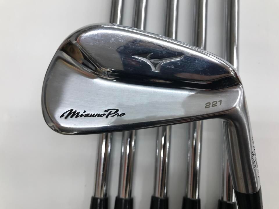 ミズノ Mizuno Pro 221 ダイナミックゴールド 105 S 200フレックス アイアンセット