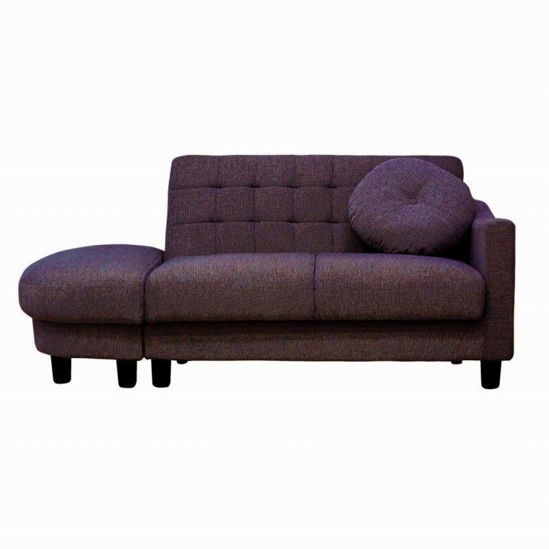  ♪ファブリック カウチソファ スツール付 ブラウン オットマン 収納 ソファ スツール 簡易ベッド ソファベッド 1人暮らし 2人暮らし DINKS 姫系 電動ソファベッド 2人掛け 3人掛けソファ ソファ ソファベッド