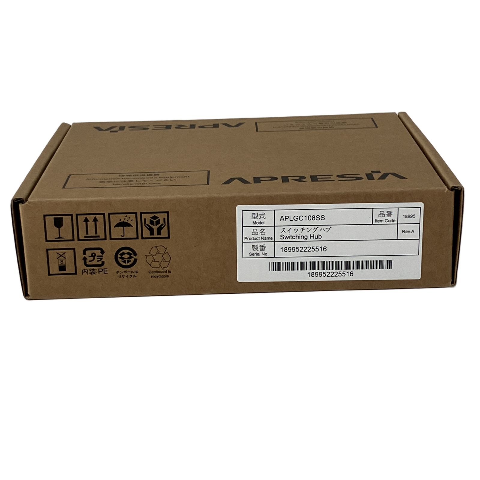 PC周辺機器 APLGC108SS APRESIA スイッチングハブ 本体