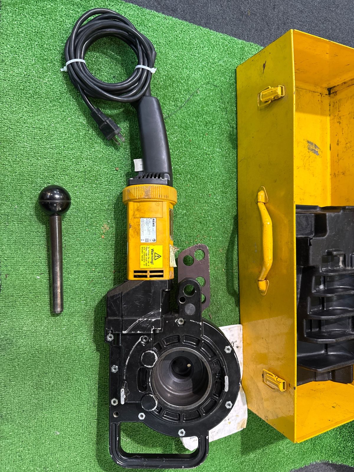 ス-1)TASCO TA515EK-N 電動直管ベンダー 付属品・取説・ケース有 現状 