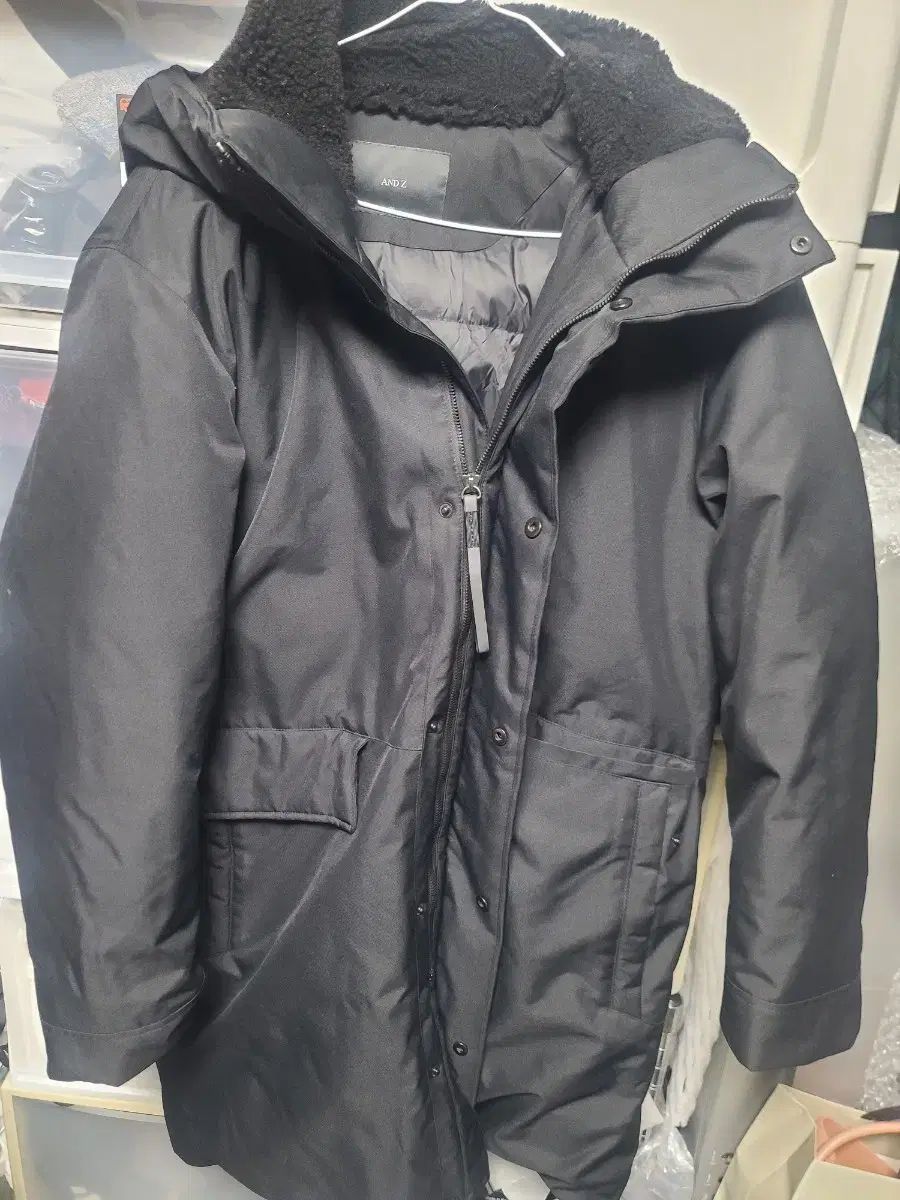 AND Z アンドジ グース ダウン スーツ ダウンコート L サイズ