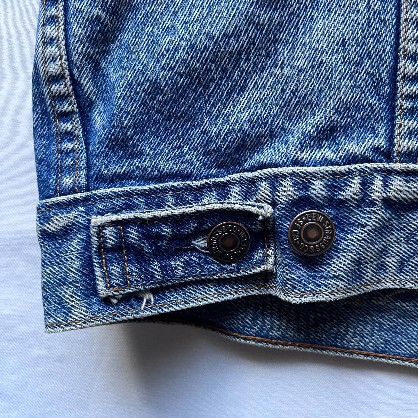  levi s リーバイス 70506 デニムジャケット カットオフ 80 USA 46 R Gジャン デニムジャケット ジャケット アウター