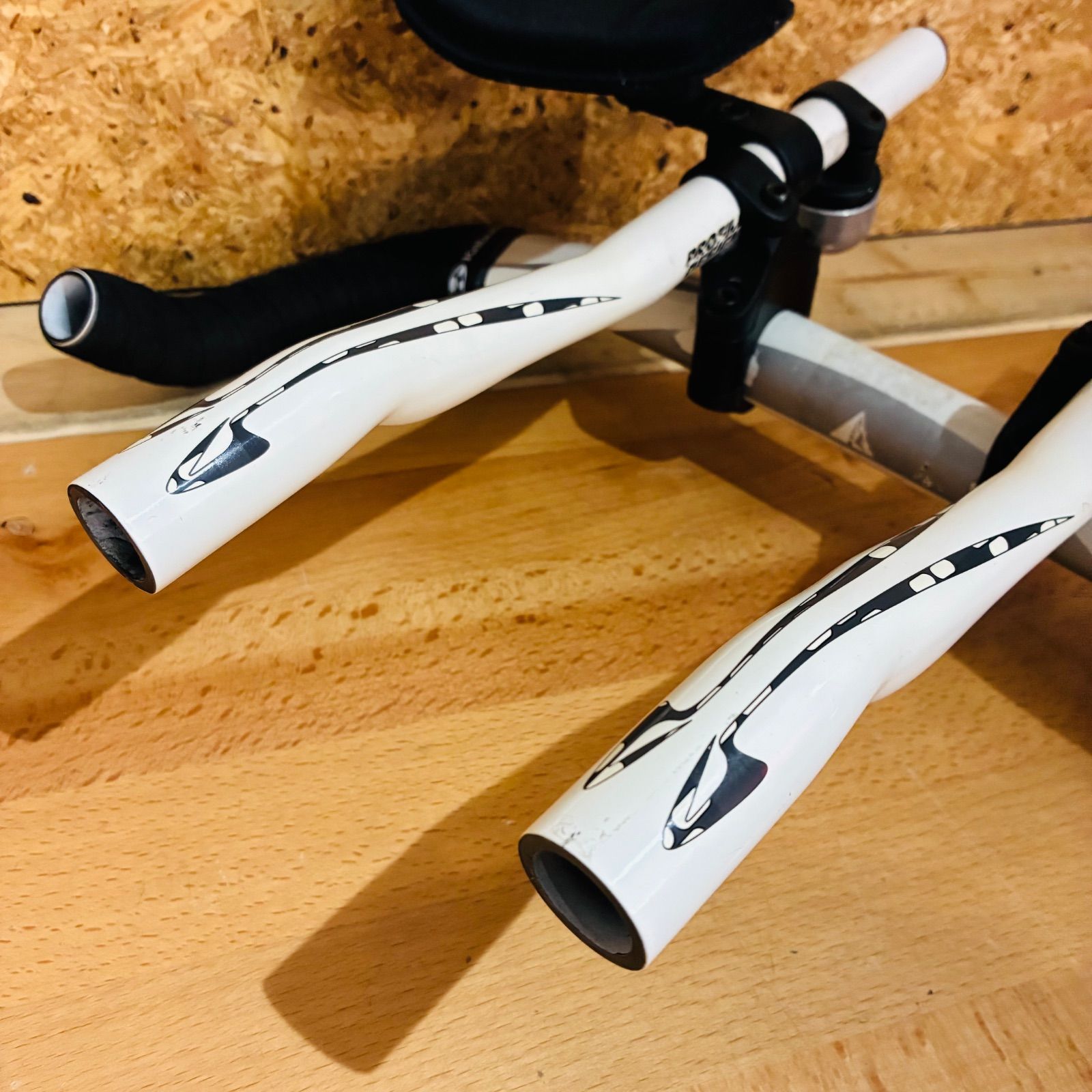 中古●カーボン エアロバー コブラウィング プロファイルデザイン 400mm 中古○カーボン エアロバー コブラウィング プロファイルデザイン