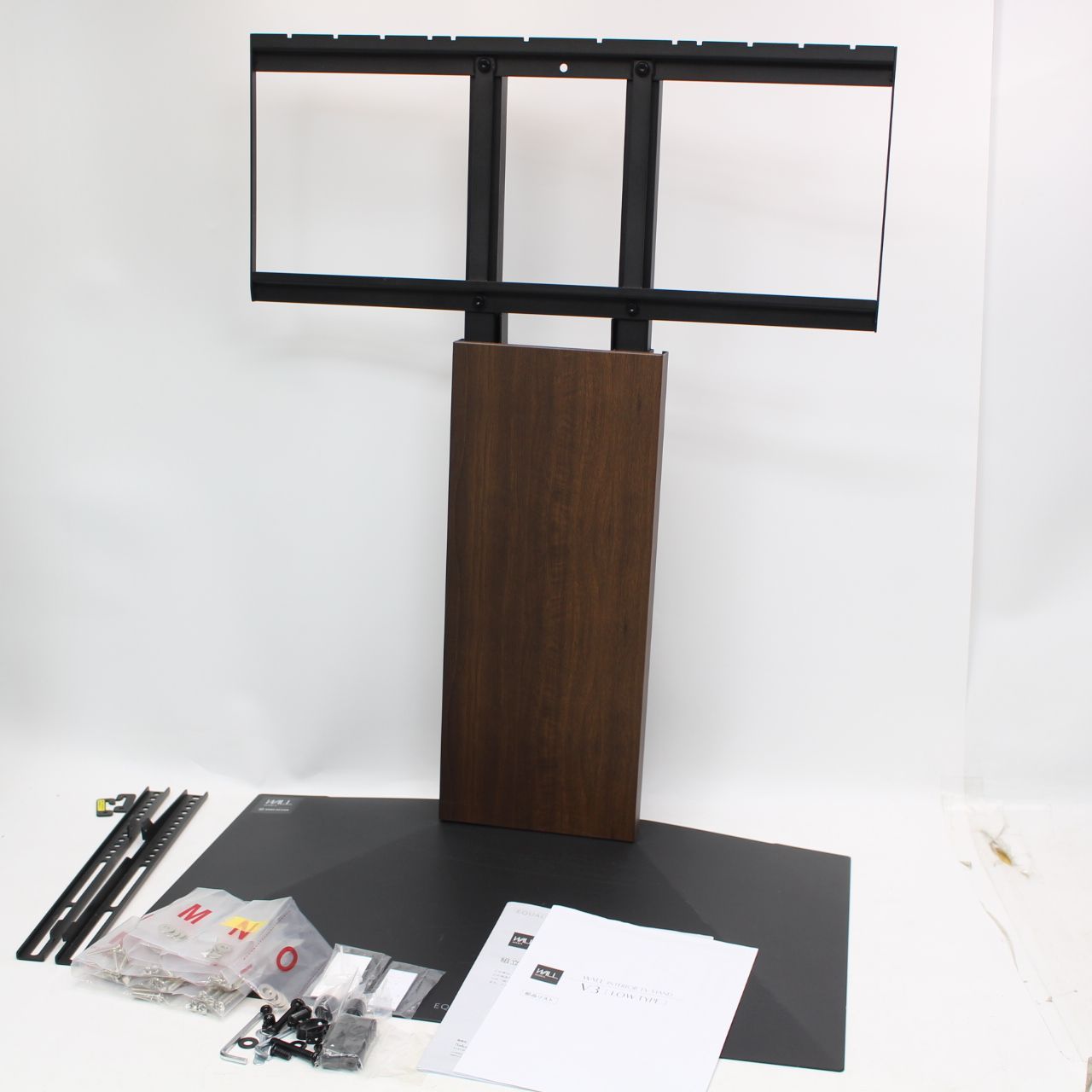 305 EQUALS イコールズ テレビ台 壁寄せテレビスタンド WALL V 3 ロータイプ 32～80 V対応 ウォールナット