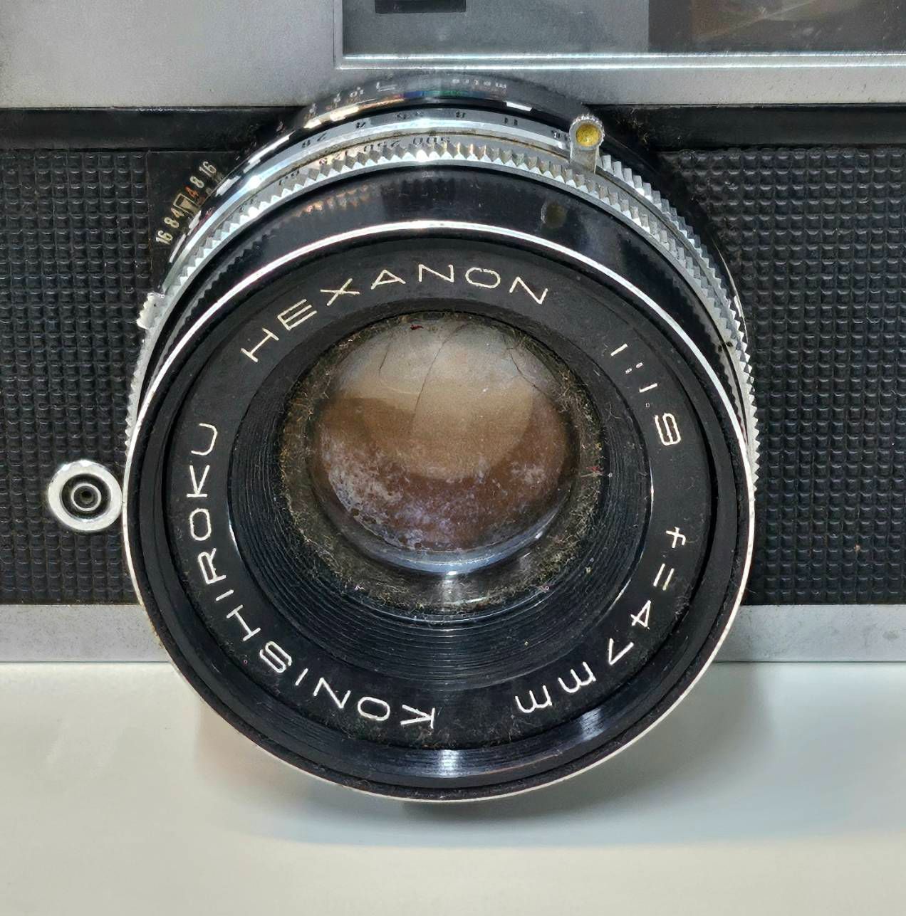 M【昭和レトロ・ジャンク品】KONICA コニカ auto S オートエス HEXANON