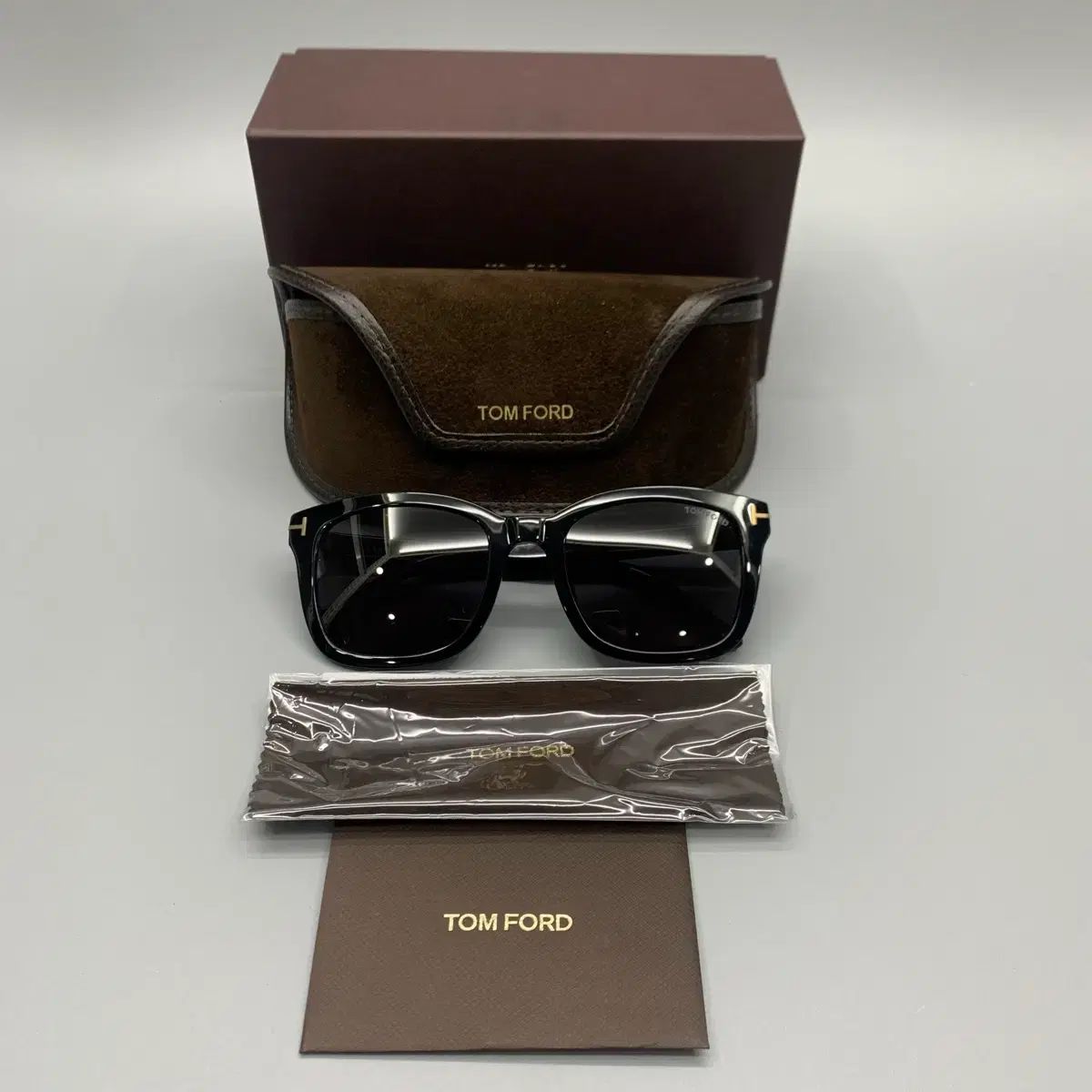 TOM FORD トムフォード サングラス TF 638 K 01 A Starship Square スタシ ブラック