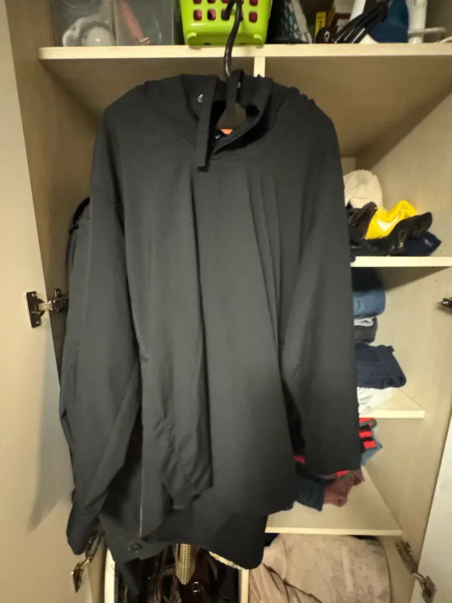 SYSTEM homme 麻 魔法使い フード ブラック グレー 2点