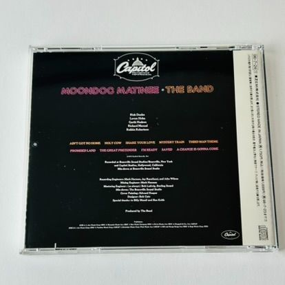 ザ・バンド（THE BAND）ムーンドッグ・マチネー[廃盤] (国内盤) TOCP