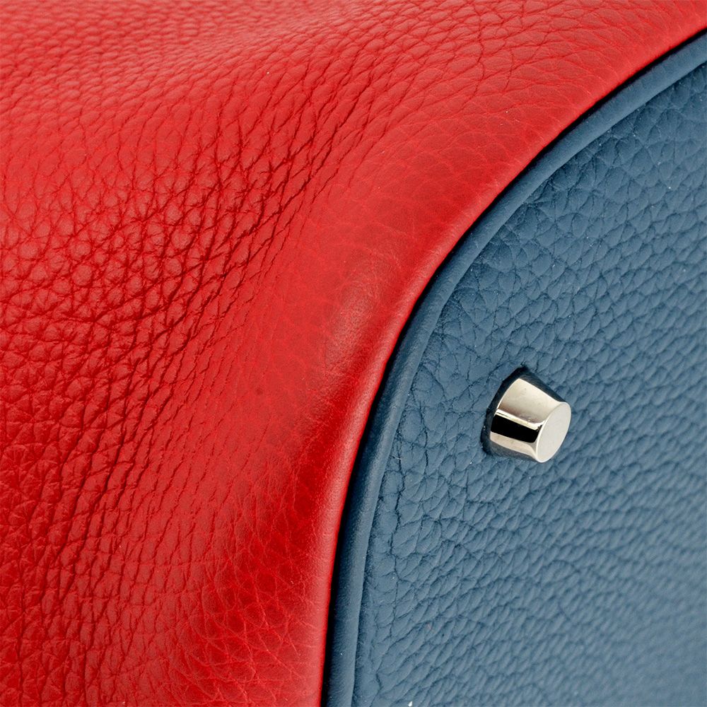 エルメス HERMES ピコタンロック GM ルージュカザック ブルータラサ