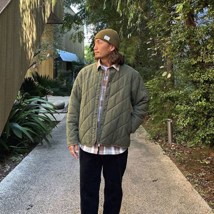 スタンダードカリフォルニア SD Quilted Jacket キルティング