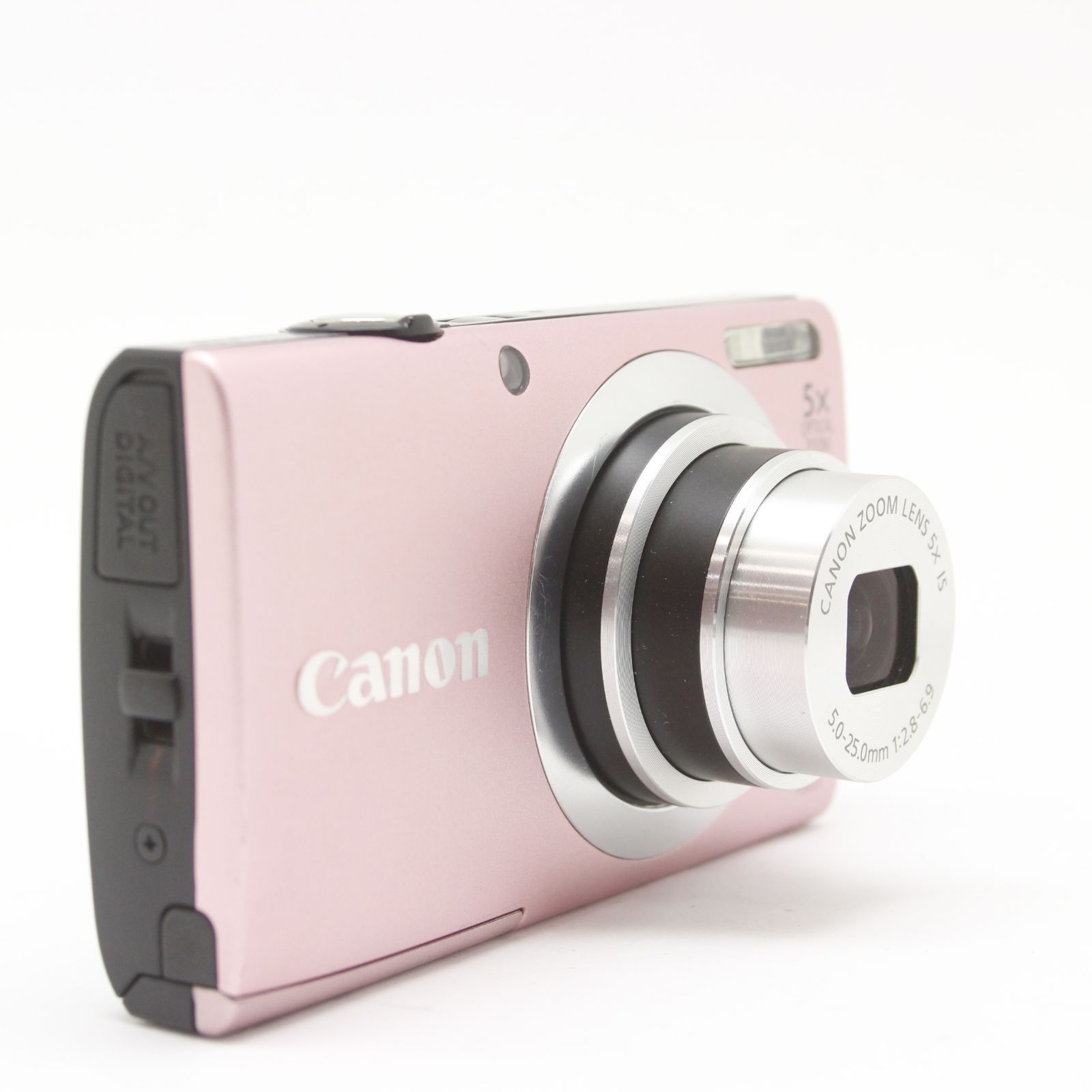 キヤノン PowerShot A2400 IS コンパクトデジタルカメラ ピンク Canon PowerShot A2400 IS Pink 16.0MP Digital Camera English