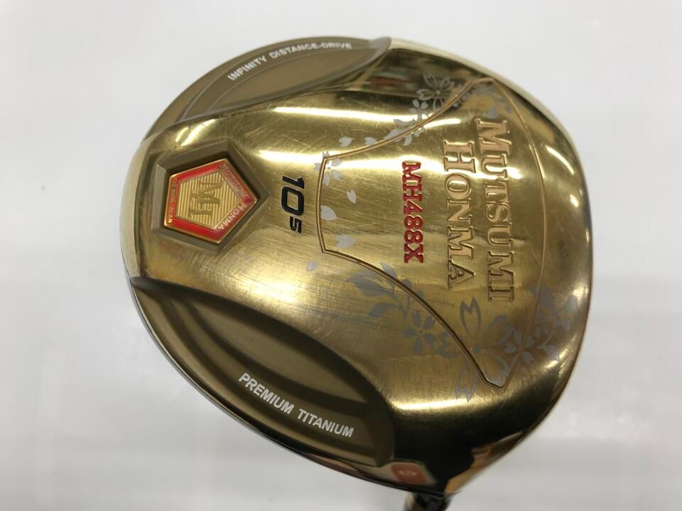 ムツミホンマ MH488X 10.5度 オリジナルカーボン Rフレックス