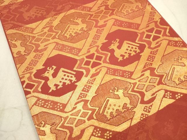 平和屋着物◎六通柄 京袋帯 有栖川 正絹 逸品 DABA8005xg - メルカリ