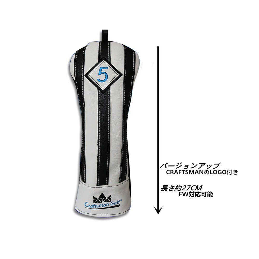 新品 CRAFTSMAN(クラフトマン) ゴルフウッドカバー クラブヘッドカバー