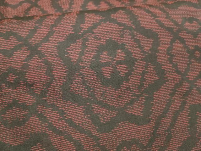 平和屋着物▽本場染大島紬　単衣　花菱文　正絹　逸品　AABD7519jh 平和屋着物□本場染大島紬 抽象花文 正絹 逸品 DABB3019cm - メルカリ