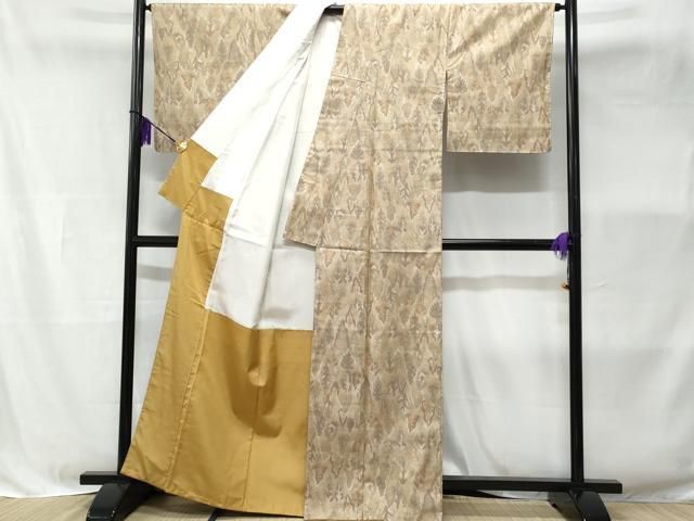 平和屋着物□上質な紬 樹林文 正絹 逸品 未使用 CABB3996fb - メルカリ