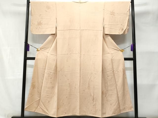 平和屋着物□上質な色無地 楓地紋 雄黄色 正絹 逸品 CABB7602fb - メルカリ