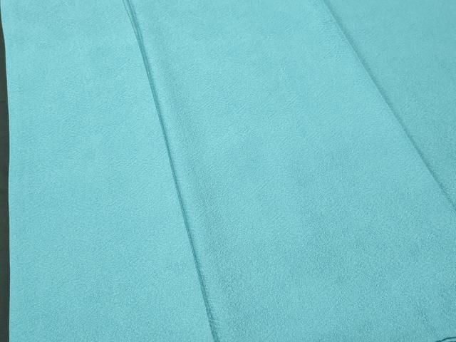 平和屋着物□上質な色無地 霞地紋 新橋色 正絹 逸品 CABB7607fb - メルカリ