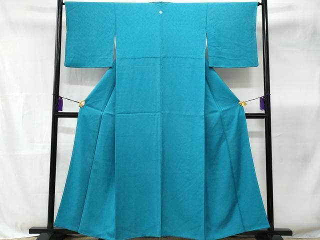 平和屋着物□上質な色無地 納戸色 正絹 逸品 CABB7608fb - メルカリ