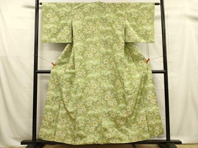 平和屋着物□上質な紬 草花文 正絹 逸品 DABB3046cm - メルカリ