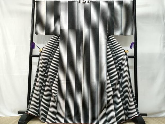 平和屋着物□小紋 間道 洗える着物 CABB7624fb - メルカリ