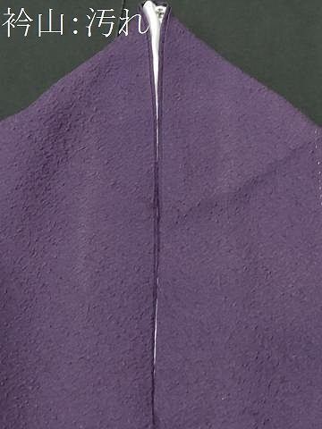 平和屋着物□上質な色無地 滅紫色 正絹 逸品 CABB7636fb - メルカリ