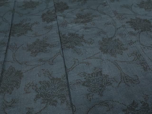 平和屋着物□結城紬 花唐草文 正絹 逸品 DABA9581sf - メルカリ