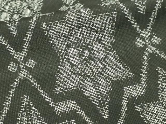 平和屋着物□本場村山大島紬 麻の葉文 正絹 逸品 DABA9589sf - メルカリ