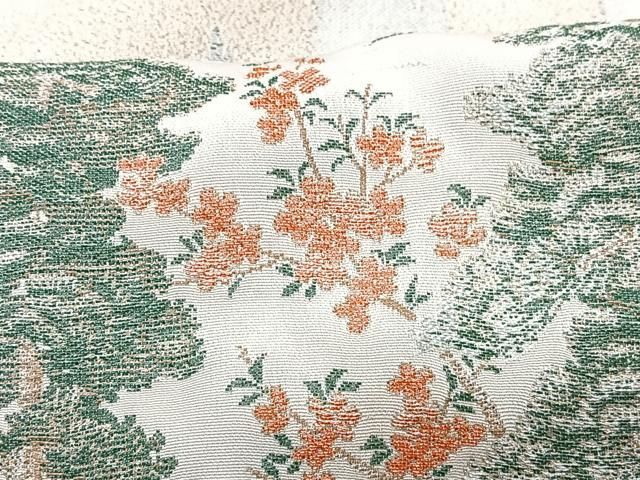 平和屋着物□豪華色留袖 寿光織 風景文 暈し染め 金糸 正絹 逸品