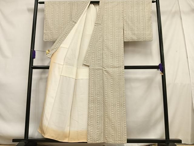 平和屋着物□本塩沢 間道 正絹 逸品 AABE7704oa - メルカリ