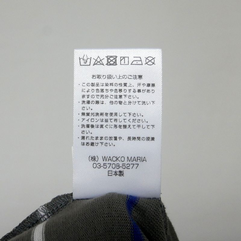 WACKO MARIA ワコマリア 国内正規 25AW STRIPED TANK TOP TYPE-2