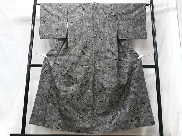 平和屋着物□本場大島紬 更紗花鳥文 正絹 逸品 CABB3148xe - メルカリ