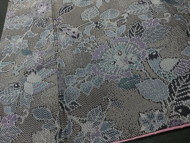 平和屋着物□本場大島紬 更紗花鳥文 正絹 逸品 CABB3148xe - メルカリ