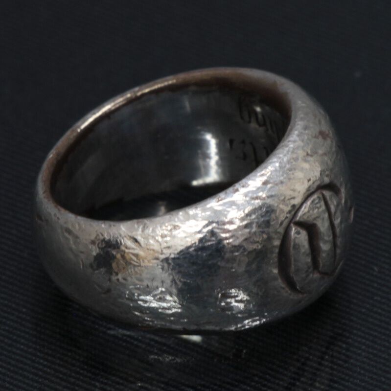 CHROME HEARTS クロムハーツ シールスタンプ リング 指輪 シルバー SV 925 約15.5号 101143