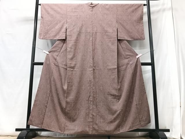 平和屋着物□本塩沢 亀甲花文 正絹 逸品 CABB3156xe - メルカリ