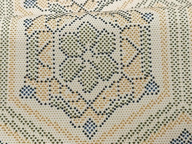 平和屋着物□本場染大島紬 亀甲花文 正絹 逸品 CABB3160xe - メルカリ