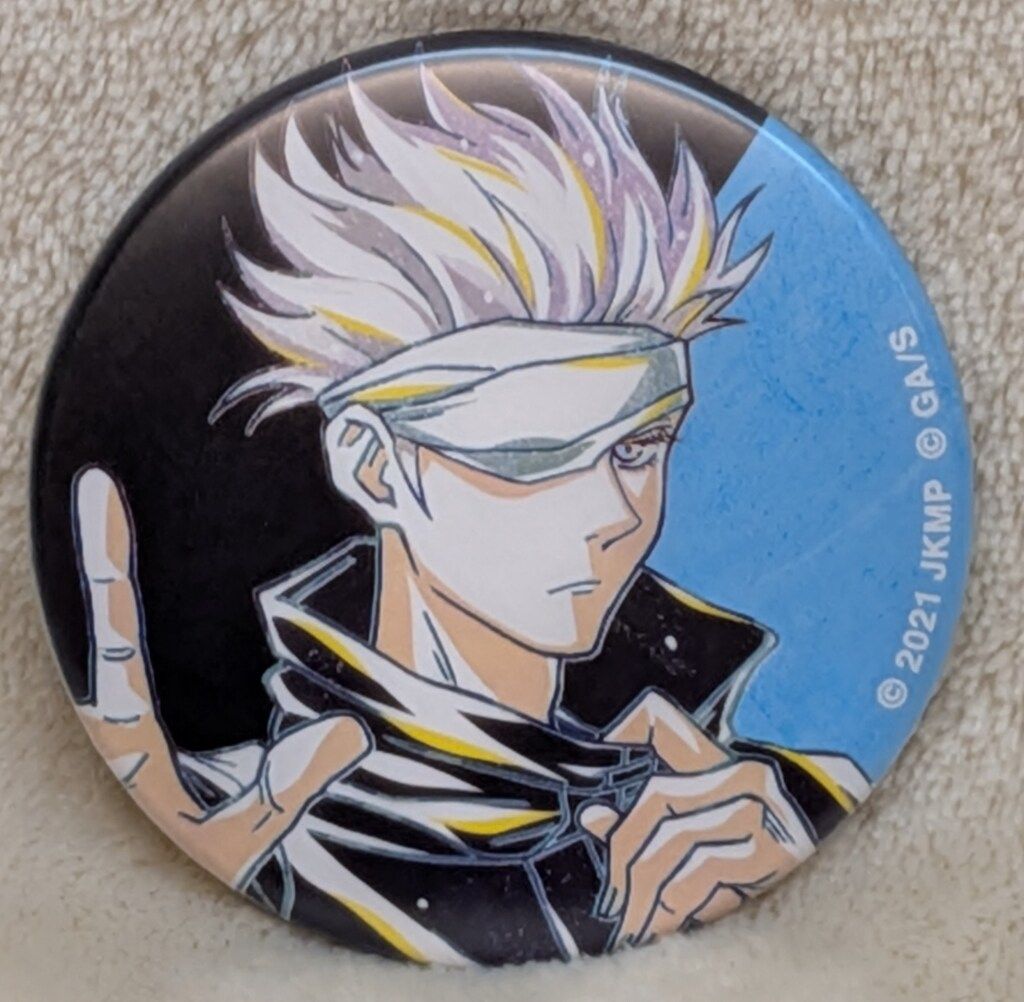 アルマビアンカ Ani-Art 第2弾 マット缶バッジ 五条悟 - メルカリ