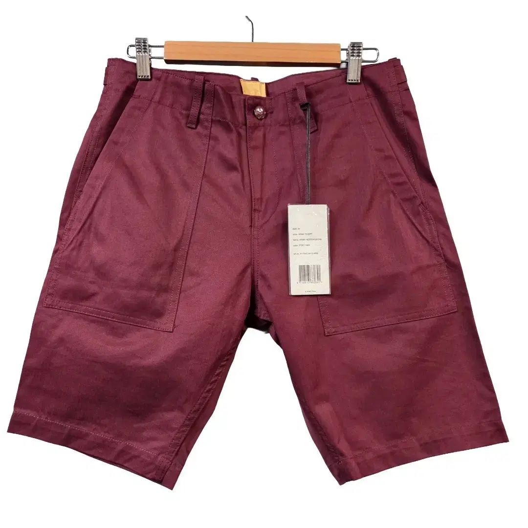 G-STARワイルド BRIC S ブリックス ポートレッド ハーフパンツ 30 ユニセックス