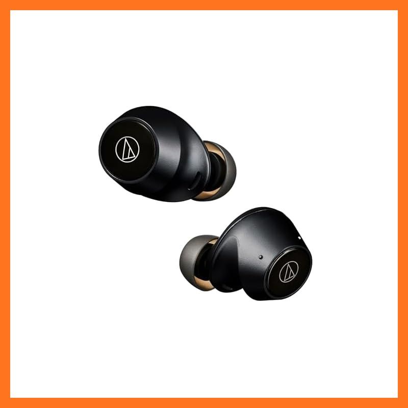 オーディオテクニカ ATH-CKS 30 TW BK ワイヤレスイヤホン bluetooth 完全ワイヤレスイヤホン|重低音 | IP 55 防水防塵規格|マルチポイント対応|小型軽量 最大約20時間再生 アプリ対応|ヒアスルー|低遅延モード