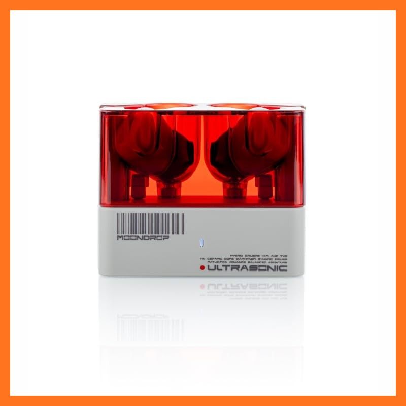 水月雨 MoonDrop 超音波 - Ultrasonic ワイヤレス イヤホン 最大24時間音楽再生 インナーイヤー型 Bluetooth 5.3 新型Al-Mg合金振動板を搭載した|LDAC対応 | 超低延?55 ms 高性能ANC|超広帯