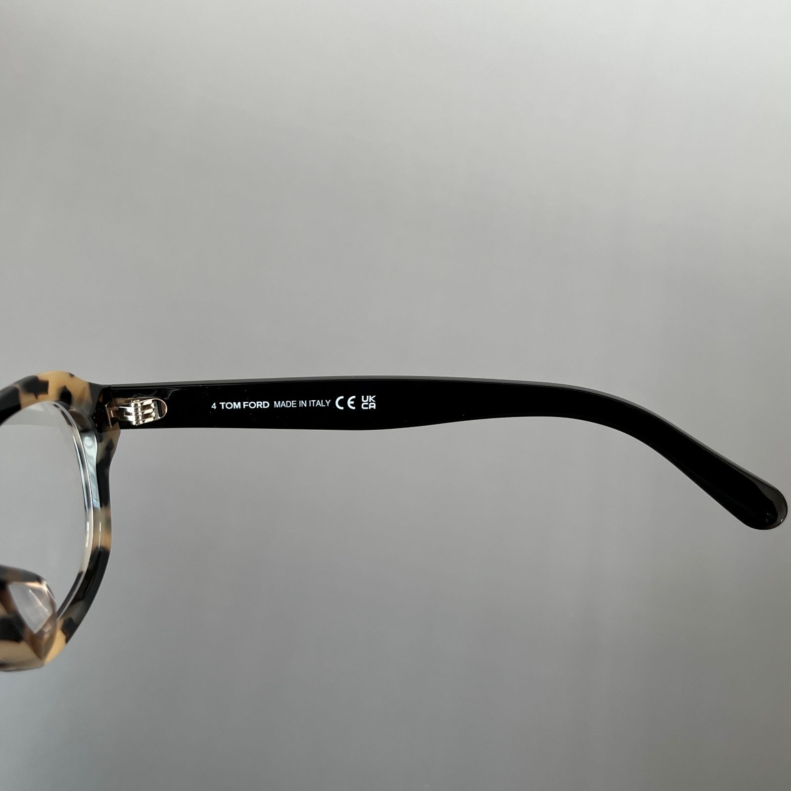 トムフォード メガネ TOM FORD アジアンフィット ウェリントン グレー