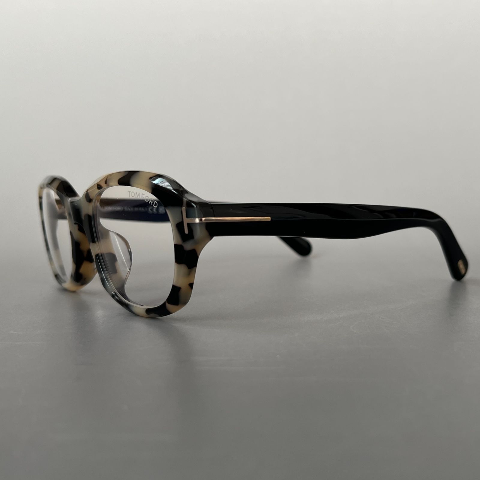 トムフォード メガネ TOM FORD アジアンフィット ウェリントン グレー