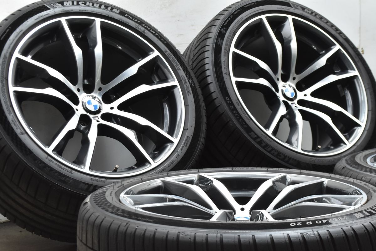 バリ溝 BMW F 85 X 5 M 20 in 10 J 40 11.5 38 PCD 120 ミシュラン パイロットスポーツ4 SUV 285|40 R 325|35 86 6