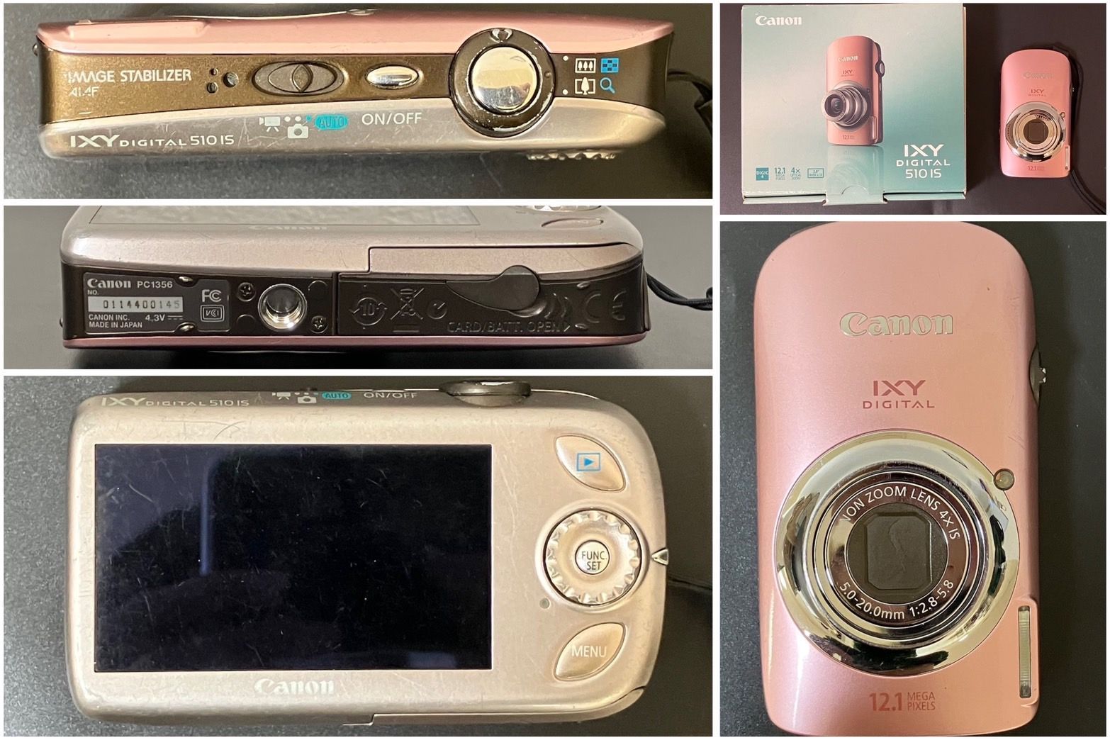 【送料込み】デジカメ　6台セット(Canon・CASIO)★ジャンク 送料込み】デジカメ 6台セット(Canon・CASIO)☆ジャンク 送料込み