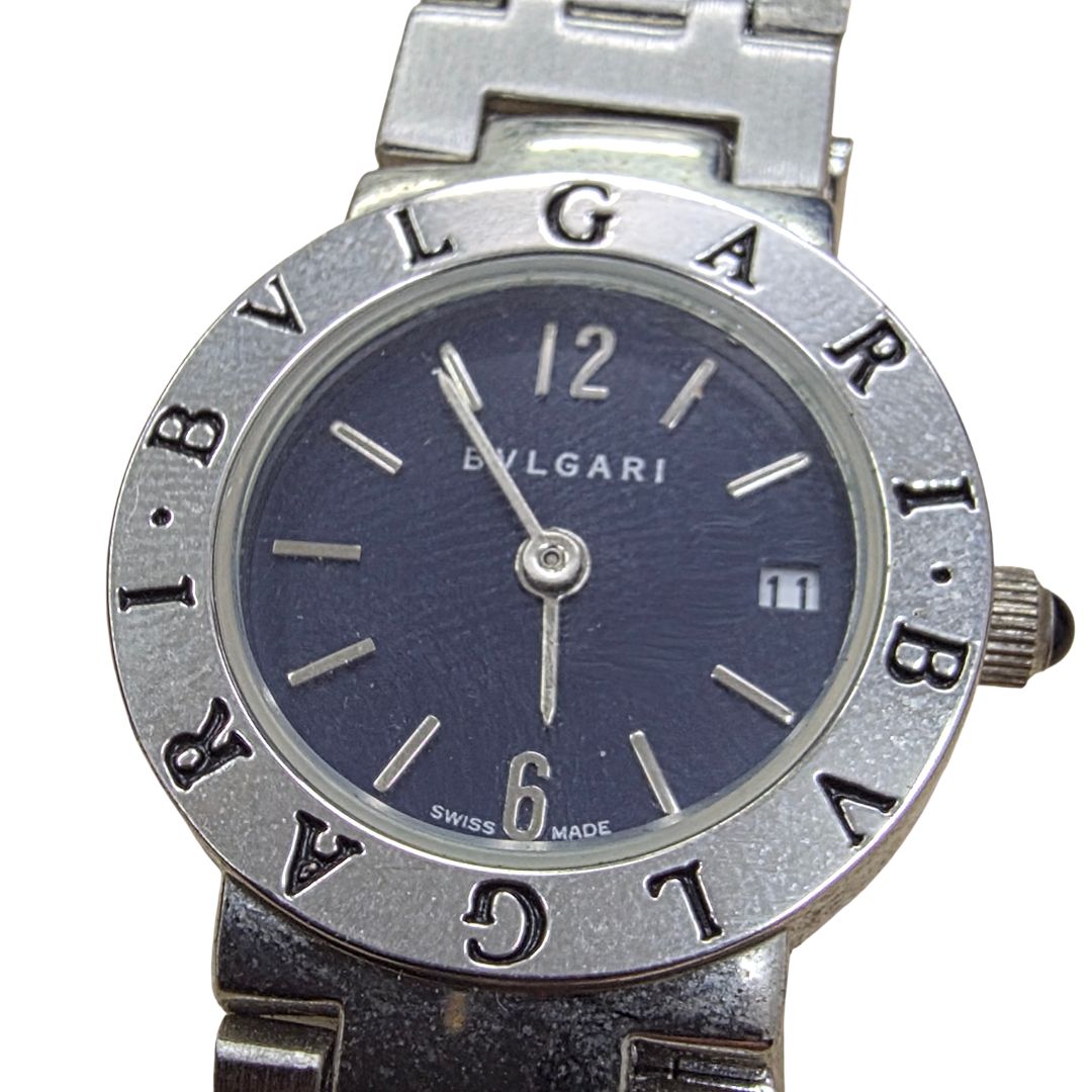 BVLGARI ブルガリ メンズ腕時計 シルバー BB 23 GL