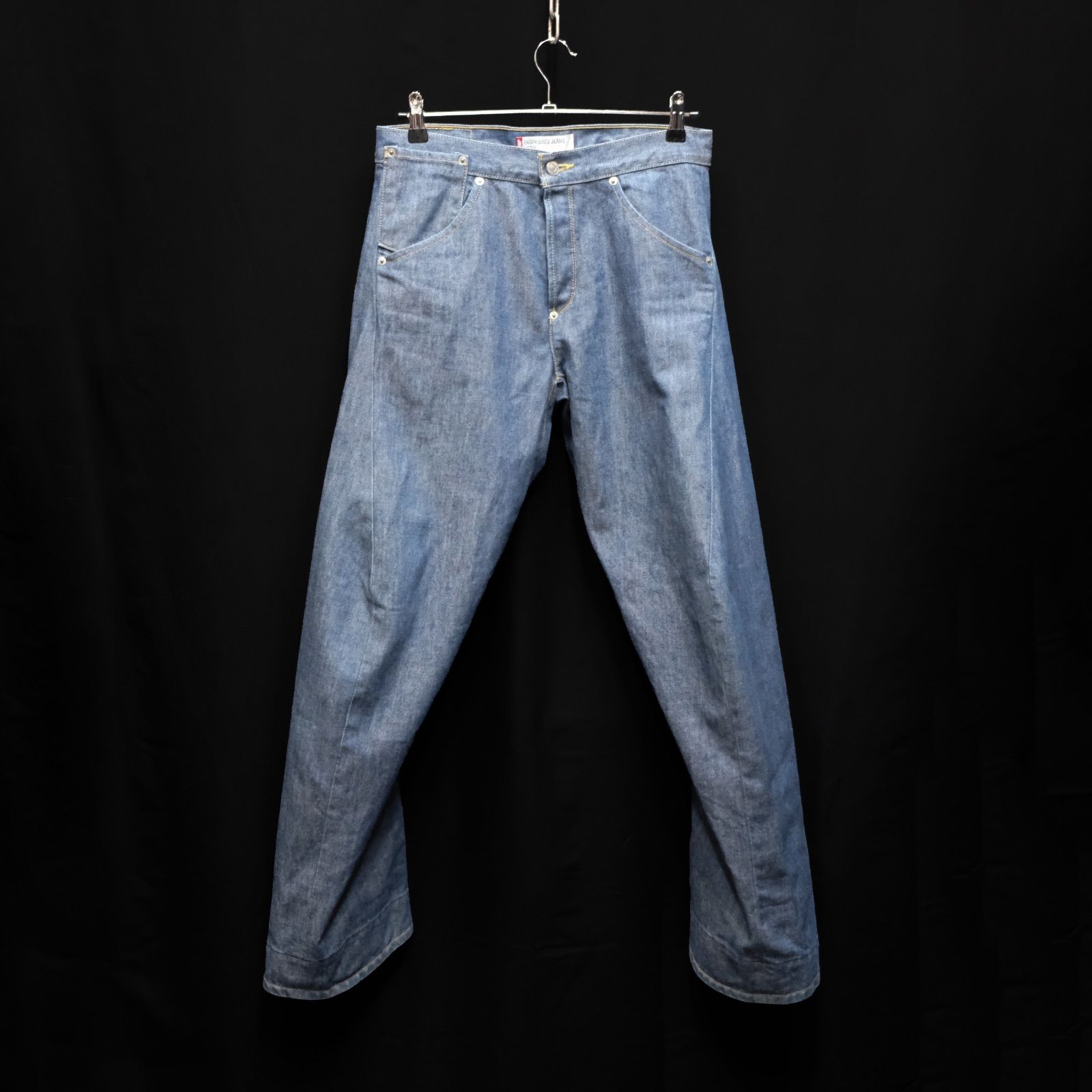 00's Levi's ENGINEERED JEANS LOOSE 立体裁断デニム W30 00002-0835