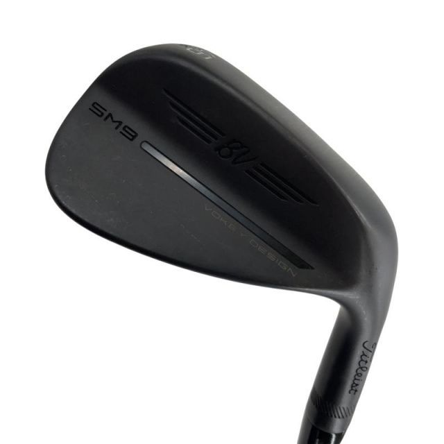中古】 タイトリスト VOKEY SPIN MILLED SM9 ジェットブラック 46°/10